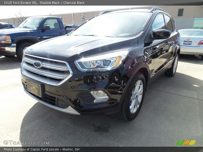 Shadow Black / Charcoal Black 2018 Ford Escape SEL