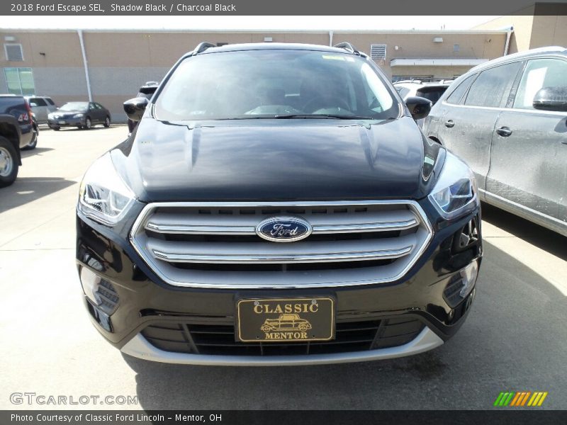 Shadow Black / Charcoal Black 2018 Ford Escape SEL