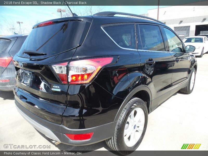 Shadow Black / Charcoal Black 2018 Ford Escape SEL