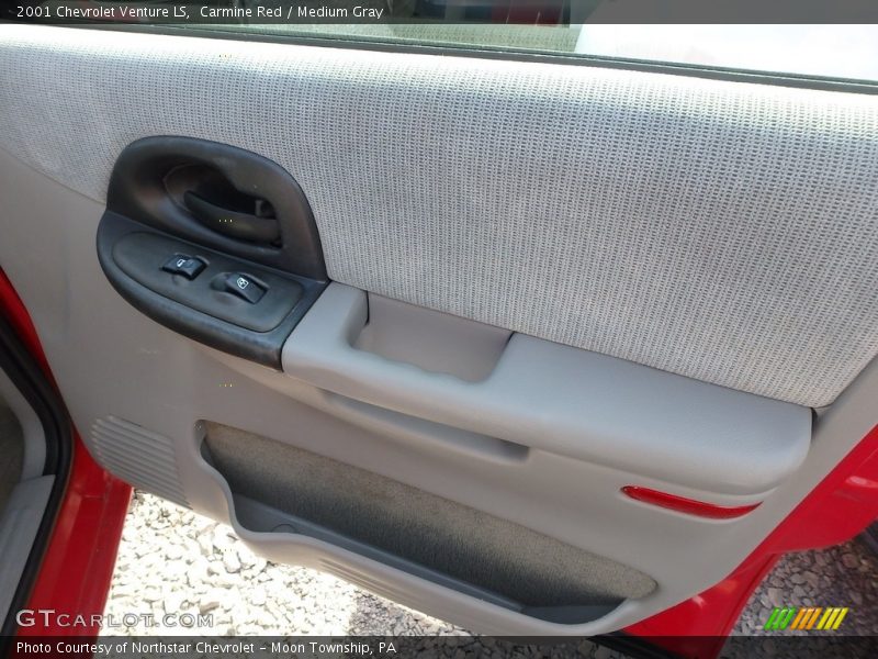 Carmine Red / Medium Gray 2001 Chevrolet Venture LS
