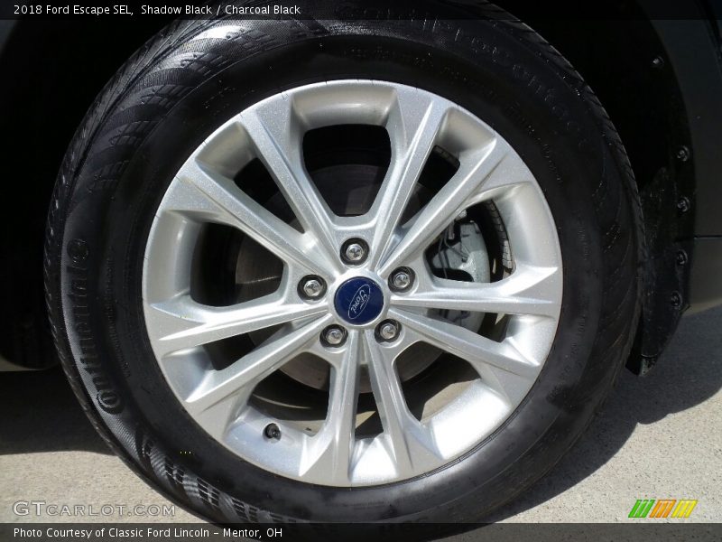 Shadow Black / Charcoal Black 2018 Ford Escape SEL