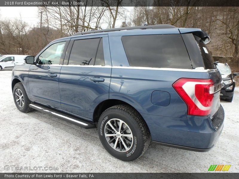 Blue / Ebony 2018 Ford Expedition XLT 4x4