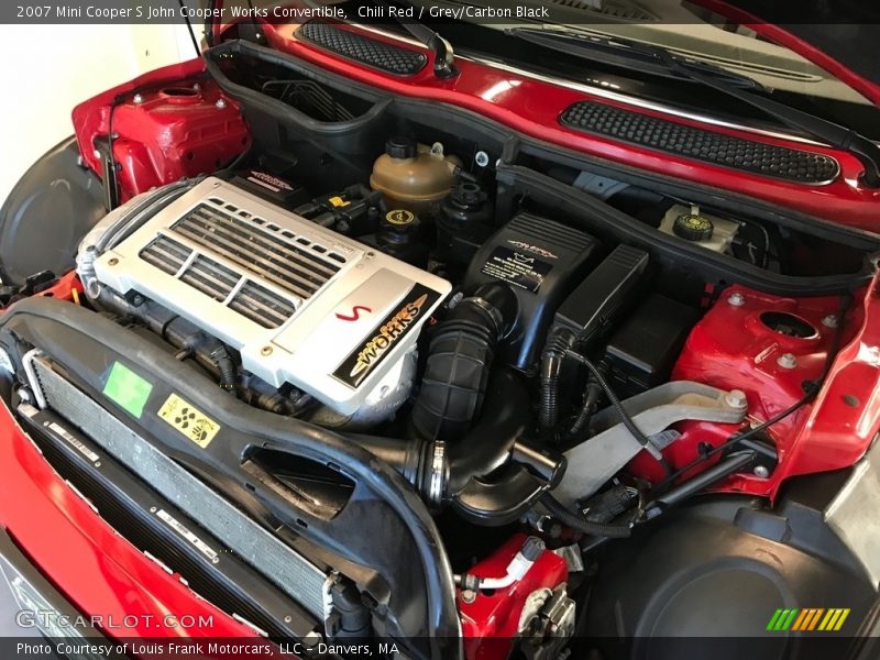 Chili Red / Grey/Carbon Black 2007 Mini Cooper S John Cooper Works Convertible