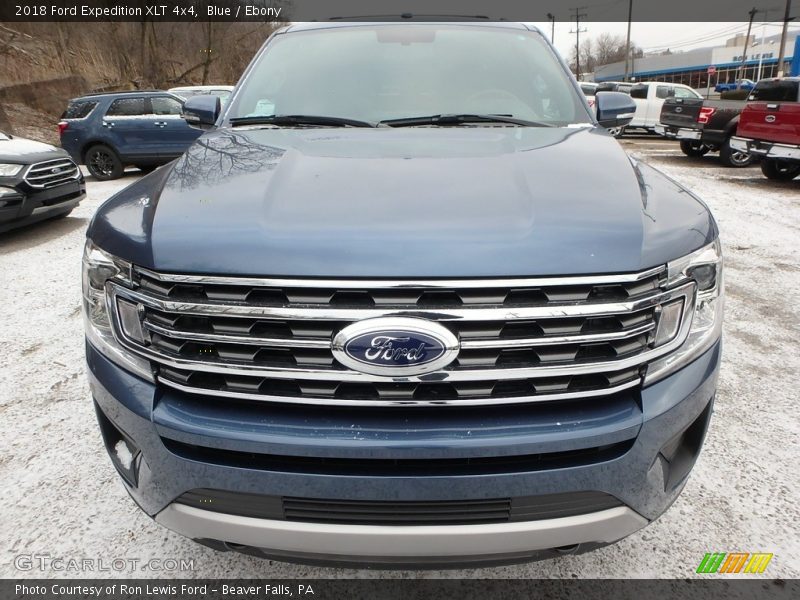 Blue / Ebony 2018 Ford Expedition XLT 4x4