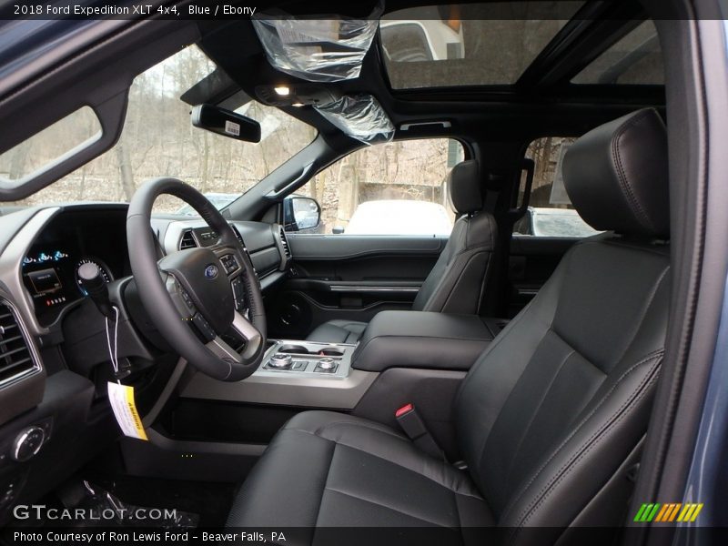  2018 Expedition XLT 4x4 Ebony Interior