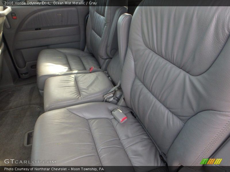 Ocean Mist Metallic / Gray 2008 Honda Odyssey EX-L