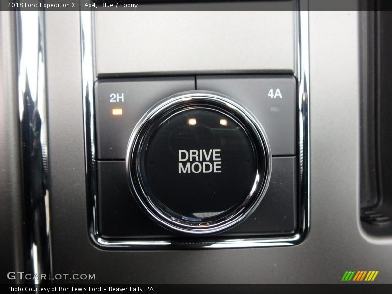 Controls of 2018 Expedition XLT 4x4
