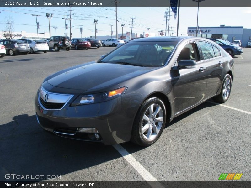 Graphite Luster Metallic / Taupe 2012 Acura TL 3.5