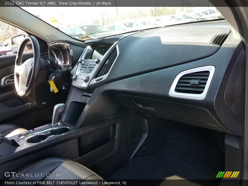 Steel Gray Metallic / Jet Black 2012 GMC Terrain SLT AWD