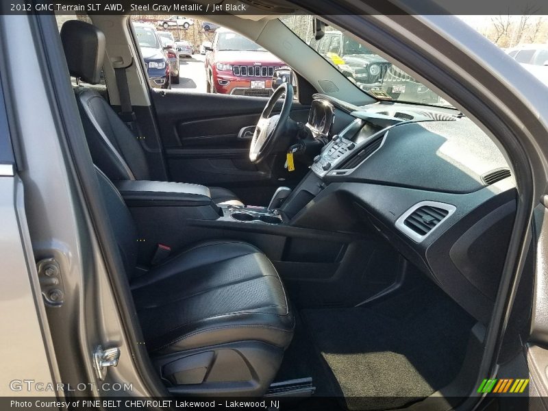 Steel Gray Metallic / Jet Black 2012 GMC Terrain SLT AWD