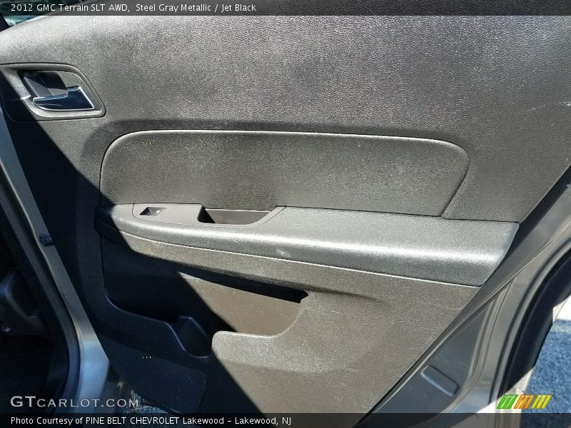 Steel Gray Metallic / Jet Black 2012 GMC Terrain SLT AWD