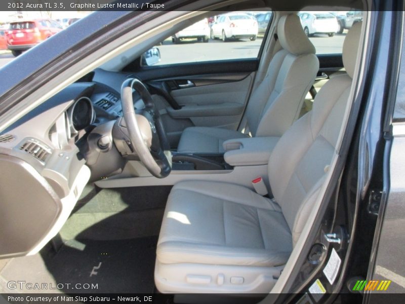 Graphite Luster Metallic / Taupe 2012 Acura TL 3.5