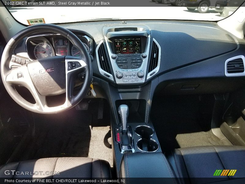 Steel Gray Metallic / Jet Black 2012 GMC Terrain SLT AWD