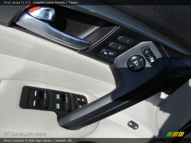 Graphite Luster Metallic / Taupe 2012 Acura TL 3.5