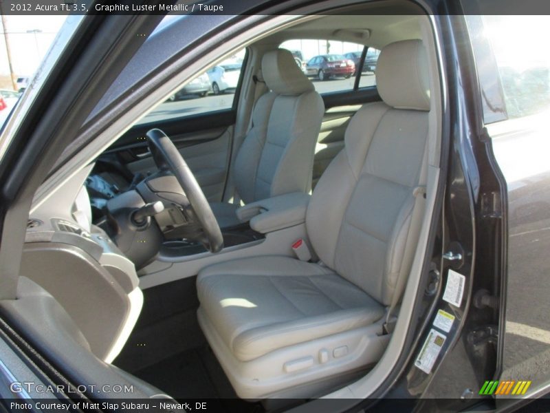 Graphite Luster Metallic / Taupe 2012 Acura TL 3.5