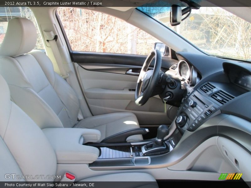 Graphite Luster Metallic / Taupe 2012 Acura TL 3.5