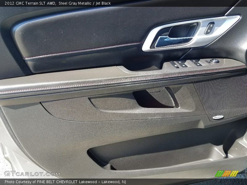 Steel Gray Metallic / Jet Black 2012 GMC Terrain SLT AWD