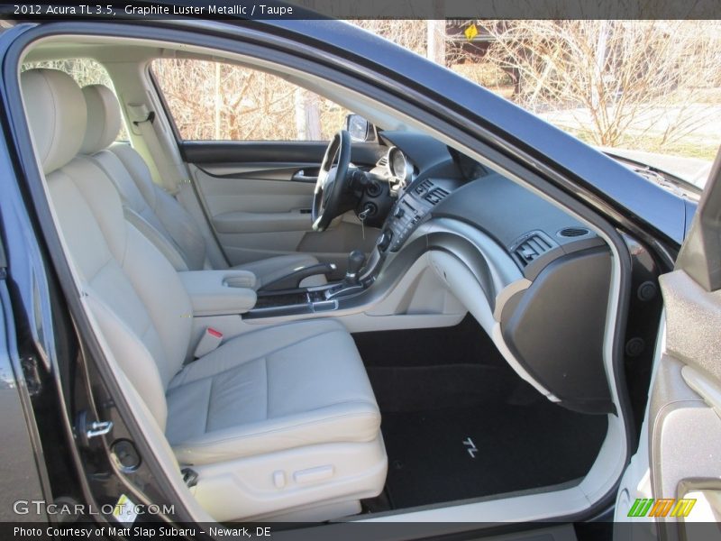 Graphite Luster Metallic / Taupe 2012 Acura TL 3.5