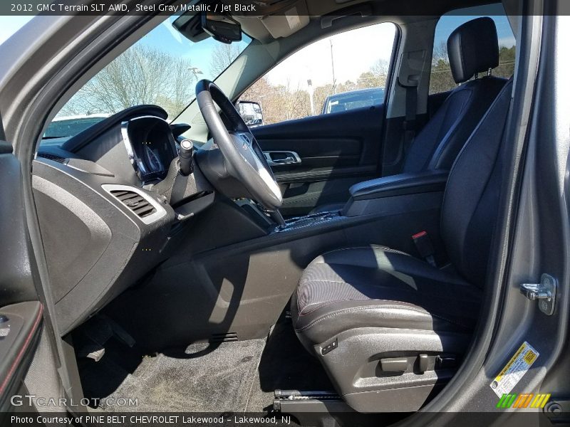 Steel Gray Metallic / Jet Black 2012 GMC Terrain SLT AWD