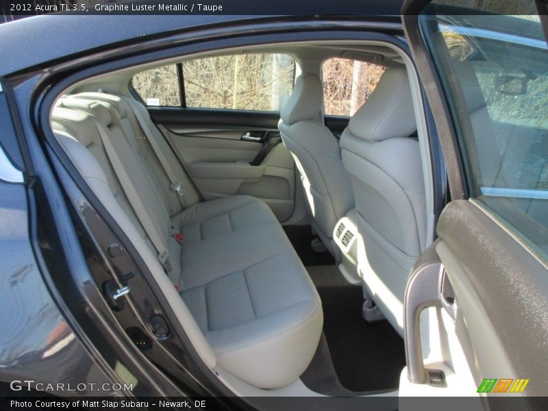 Graphite Luster Metallic / Taupe 2012 Acura TL 3.5