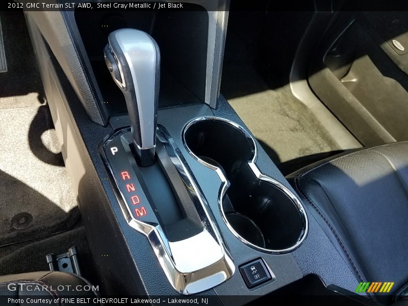 Steel Gray Metallic / Jet Black 2012 GMC Terrain SLT AWD
