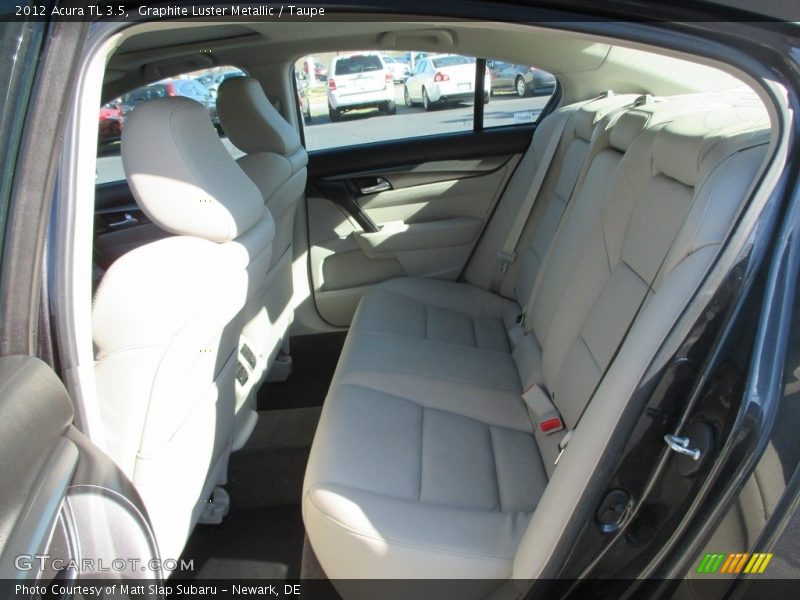 Graphite Luster Metallic / Taupe 2012 Acura TL 3.5