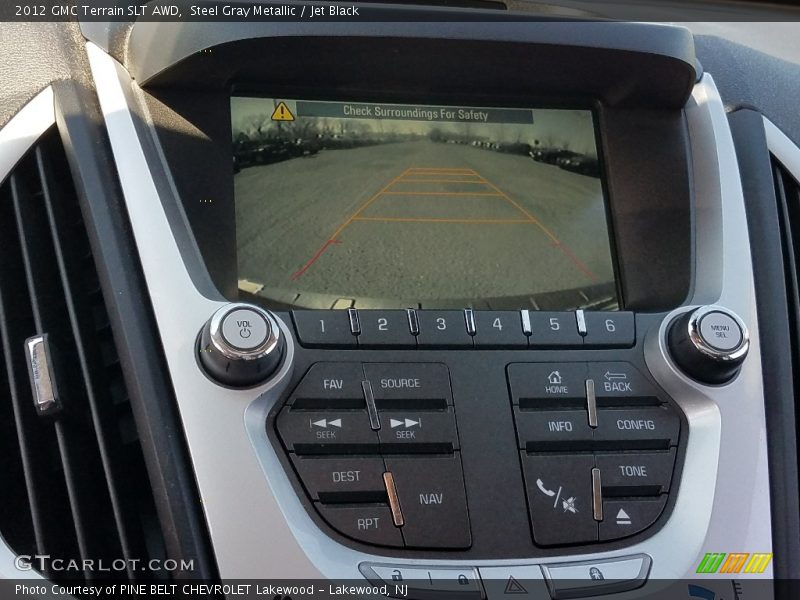 Steel Gray Metallic / Jet Black 2012 GMC Terrain SLT AWD