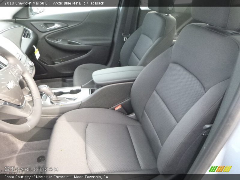Arctic Blue Metallic / Jet Black 2018 Chevrolet Malibu LT