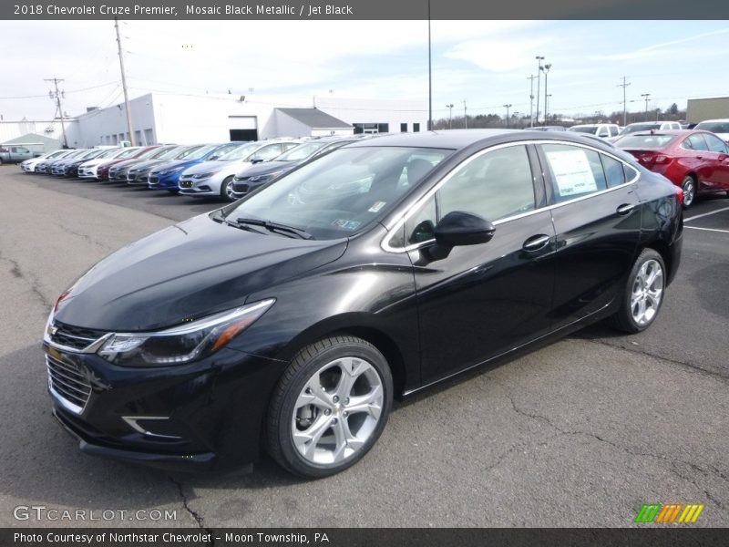 Mosaic Black Metallic / Jet Black 2018 Chevrolet Cruze Premier