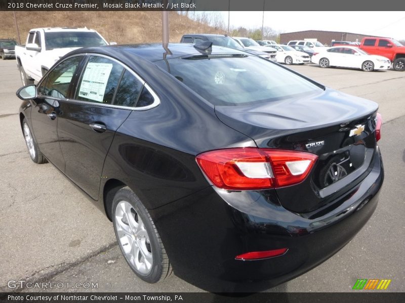 Mosaic Black Metallic / Jet Black 2018 Chevrolet Cruze Premier