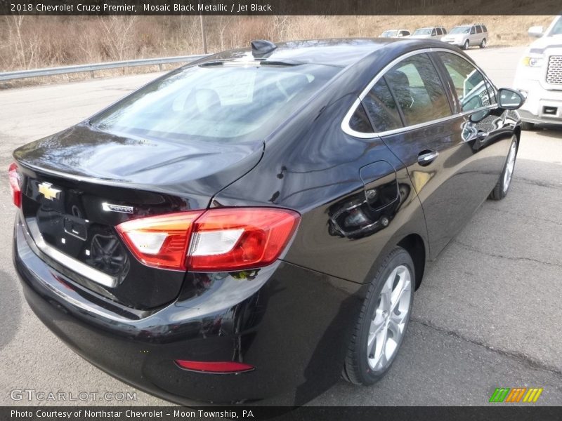 Mosaic Black Metallic / Jet Black 2018 Chevrolet Cruze Premier