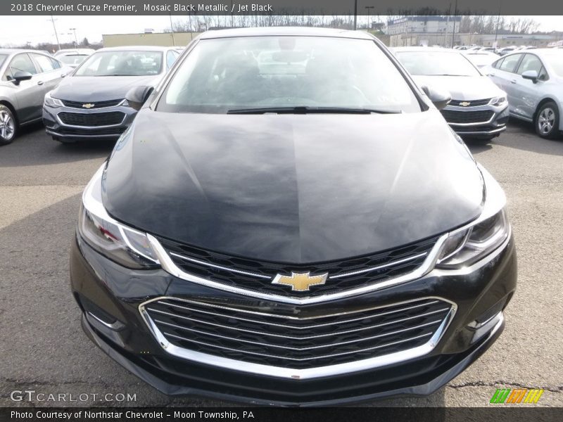 Mosaic Black Metallic / Jet Black 2018 Chevrolet Cruze Premier