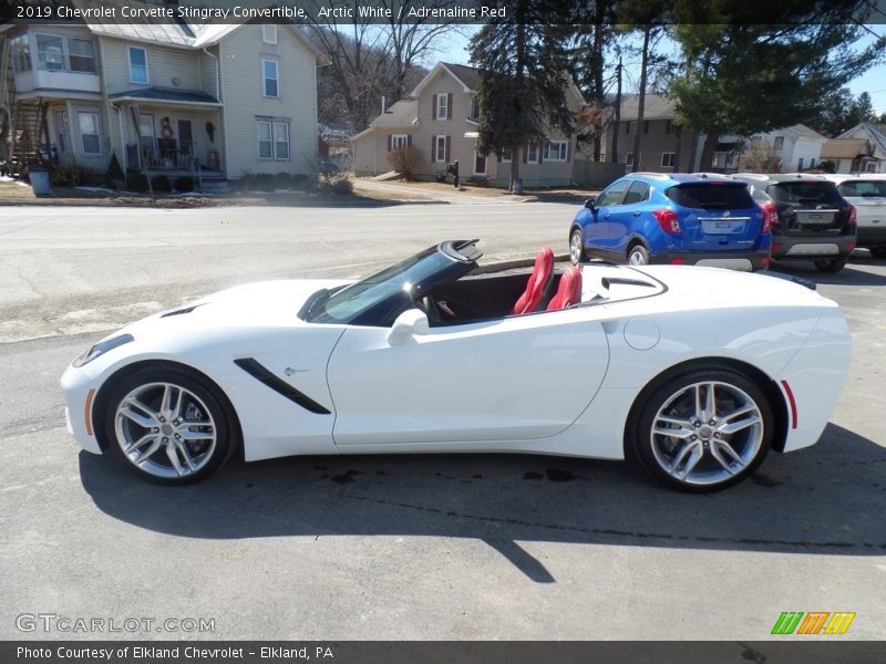  2019 Corvette Stingray Convertible Arctic White