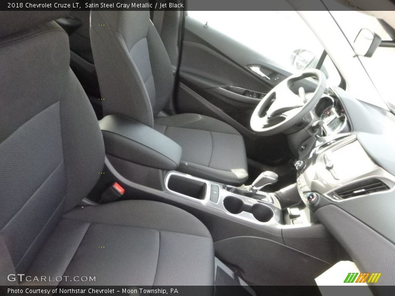 Satin Steel Gray Metallic / Jet Black 2018 Chevrolet Cruze LT