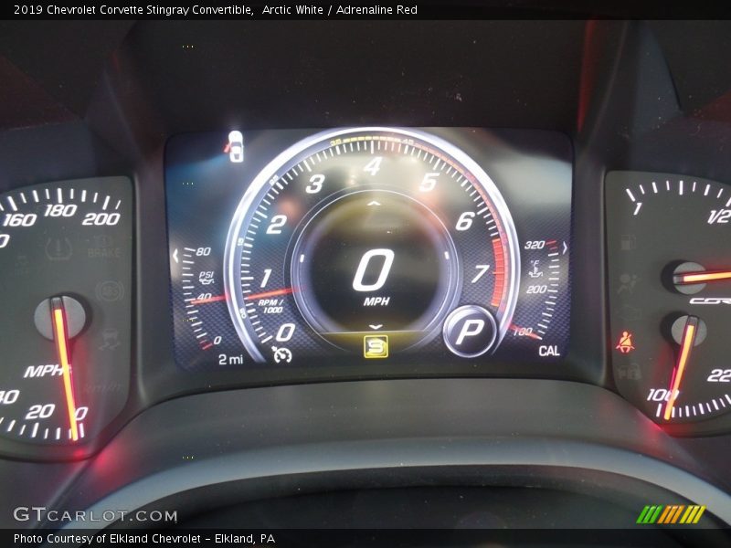  2019 Corvette Stingray Convertible Stingray Convertible Gauges