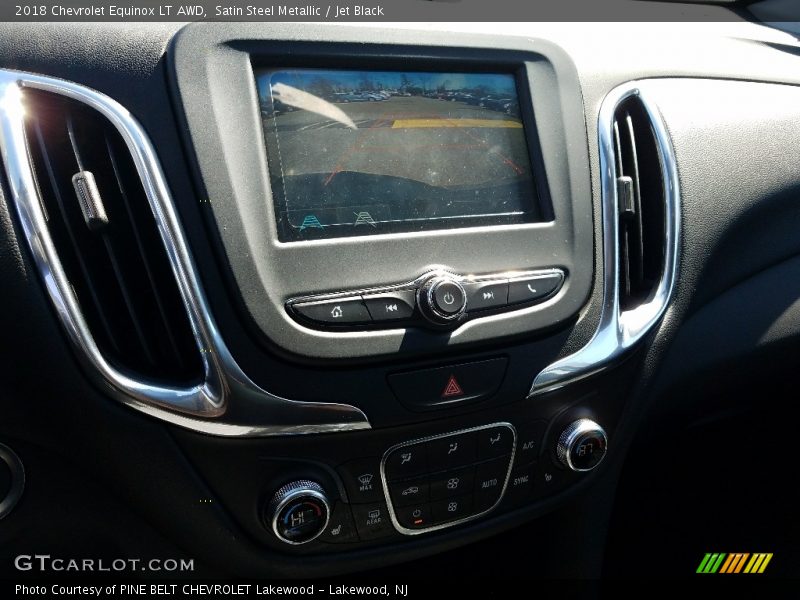 Satin Steel Metallic / Jet Black 2018 Chevrolet Equinox LT AWD