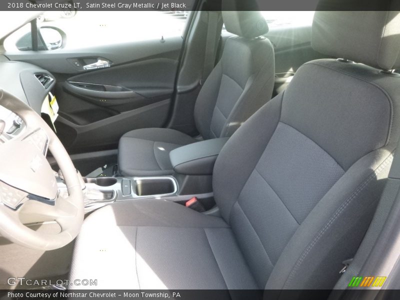 Satin Steel Gray Metallic / Jet Black 2018 Chevrolet Cruze LT