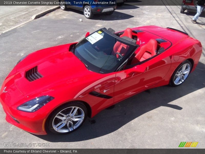 Torch Red / Adrenaline Red 2019 Chevrolet Corvette Stingray Convertible