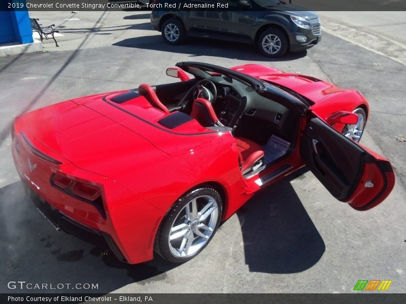 Torch Red / Adrenaline Red 2019 Chevrolet Corvette Stingray Convertible
