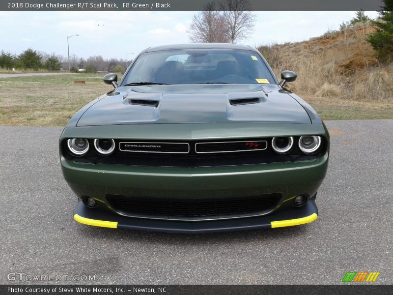 F8 Green / Black 2018 Dodge Challenger R/T Scat Pack