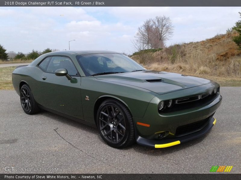 Front 3/4 View of 2018 Challenger R/T Scat Pack