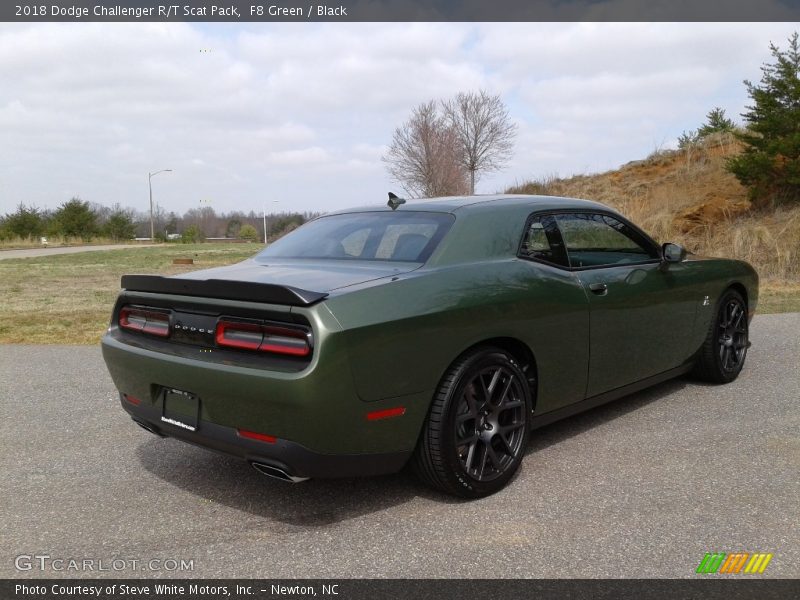 F8 Green / Black 2018 Dodge Challenger R/T Scat Pack