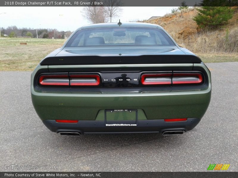 F8 Green / Black 2018 Dodge Challenger R/T Scat Pack