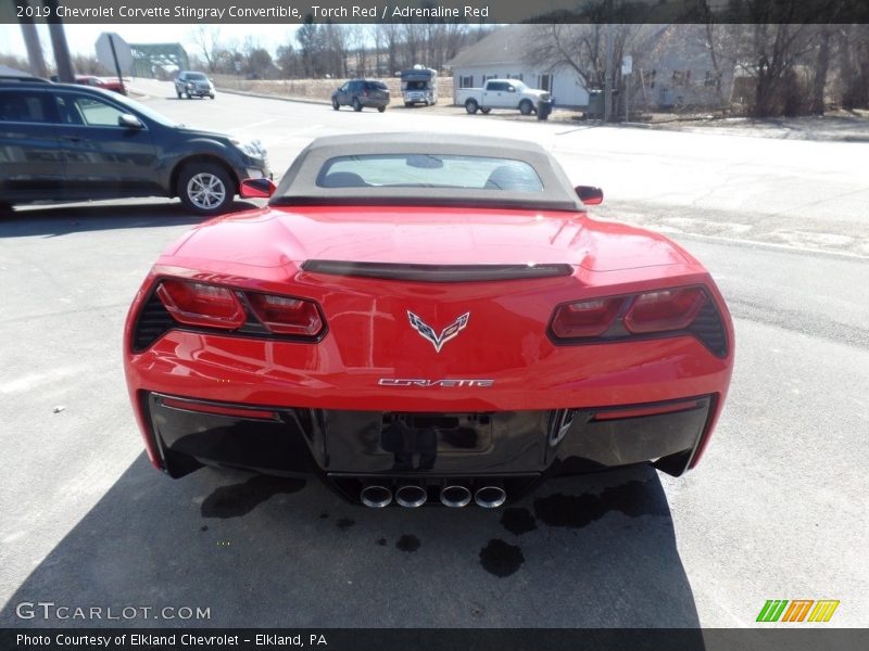 Torch Red / Adrenaline Red 2019 Chevrolet Corvette Stingray Convertible