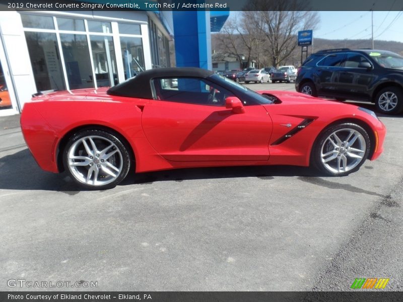 Torch Red / Adrenaline Red 2019 Chevrolet Corvette Stingray Convertible