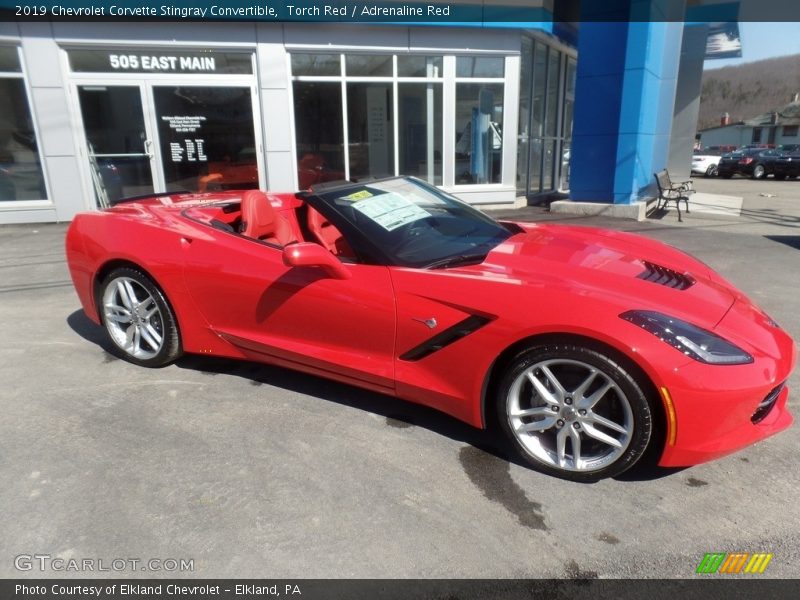 Torch Red / Adrenaline Red 2019 Chevrolet Corvette Stingray Convertible