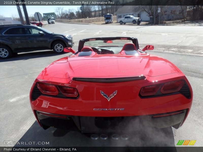 Torch Red / Adrenaline Red 2019 Chevrolet Corvette Stingray Convertible