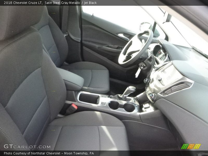 Satin Steel Gray Metallic / Jet Black 2018 Chevrolet Cruze LT