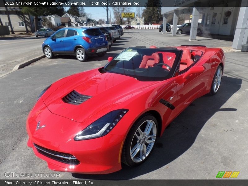  2019 Corvette Stingray Convertible Torch Red