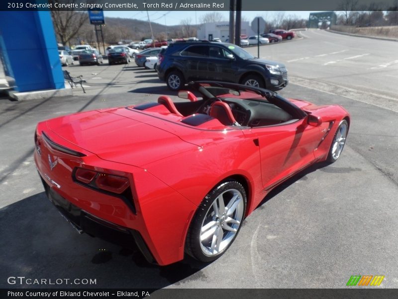 Torch Red / Adrenaline Red 2019 Chevrolet Corvette Stingray Convertible